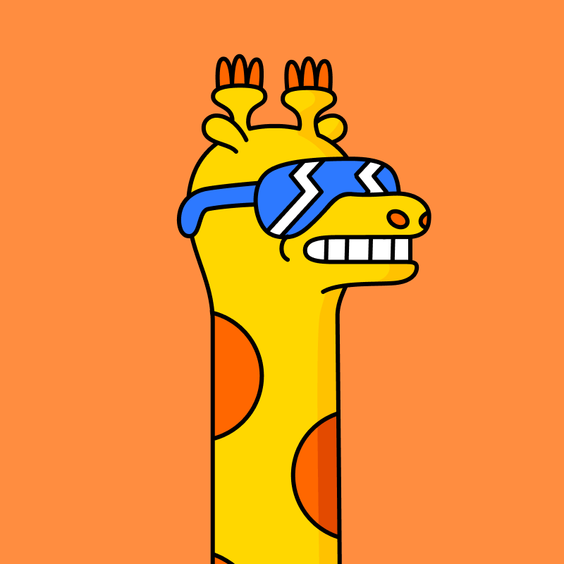 optimistic giraffe